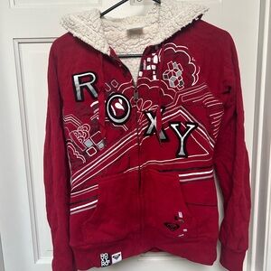 Roxy Hoodie in Bold Red